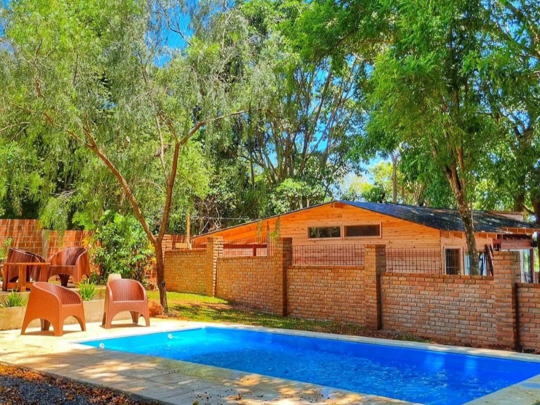 La Casa Del Lago Urugua-I Villa Puerto Iguazu Bagian luar foto