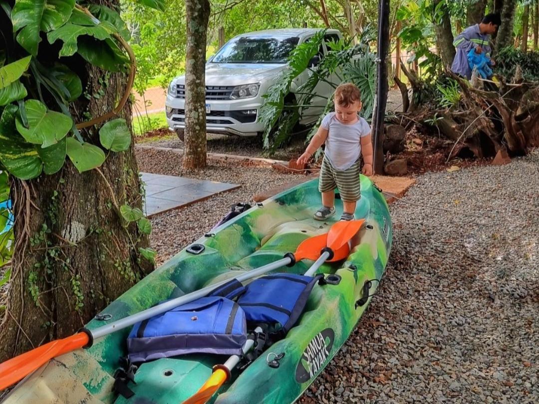 La Casa Del Lago Urugua-I Villa Puerto Iguazu Bagian luar foto